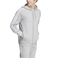 adidas Essentials Fleece Vest Grijs Wit - thumbnail