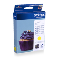 Brother LC-123Y geel - thumbnail