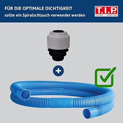 T.I.P. - Technische Industrie Produkte 30966 Zuigslang-aansluitstuk 32 mm Kunststof T.I.P. - Technische Industrie Produkte 30966 Zuigslang-aansluitstuk 32 mm Kunststof