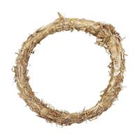 Creativ Company Krans van stro, d 21 cm, dikte 2 cm, 1 stuk - thumbnail