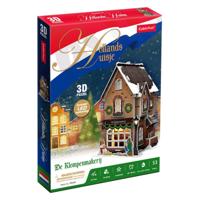 Cubic Fun 3d puzzel klompenmakerij met led verlichting - thumbnail