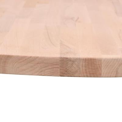 Tafelblad rond 40x2,5 cm massief beukenhout