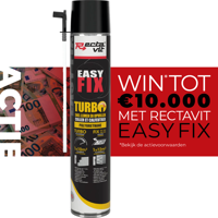 Rectavit Easy Fix Turbo 750ml Handschuim - thumbnail