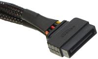 Delock Stroom Aansluitkabel 0.25 m Zwart - thumbnail