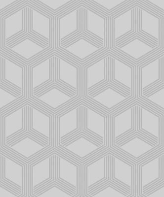 Dutch Wallcoverings Behang Galactik Dessin Grijs L842-09