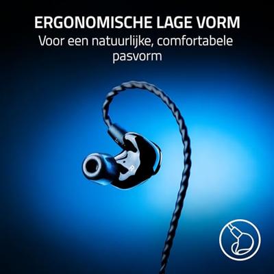 Razer Moray Hoofdtelefoons Bedraad In-ear Zwart Razer Moray Hoofdtelefoons Bedraad In-ear Zwart