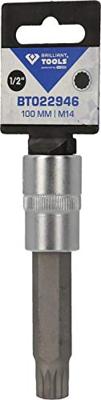Brilliant Tools BT022946 BT022946 Verwisselbare kop M14 1/2 Brilliant Tools BT022946 BT022946 Verwisselbare kop M14 1/2