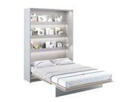 Opklapbed CONCEPTION PRO 140x200 cm mat grijs (verticaal) - thumbnail