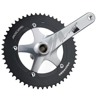 Miche Pistard 2.0 Crankstel 175mm 50T - Zilver Miche Pistard 2.0 Crankstel 175mm 50T - Zilver