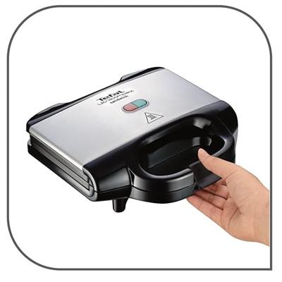 Tefal SM1552 Tosti apparaat Zwart - thumbnail