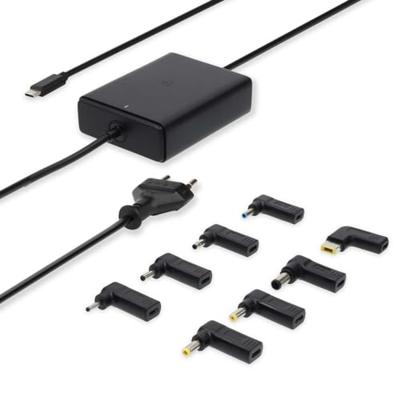 Nedis Notebook-Adapter | GaN | 100 W | 5 / 9 / 12 / 15 / 20 V DC | 3.0 / 5.0 A | Gebruikt voor: Notebook / Smartphone / Tablet | Euro / Type-C (CEE Nedis Notebook-Adapter | GaN | 100 W | 5 / 9 / 12 / 15 / 20 V DC | 3.0 / 5.0 A | Gebruikt voor: Notebook / Smartphone / Tablet | Euro / Type-C (CEE