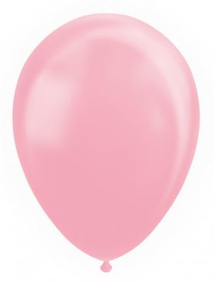 Globos Ballonnen pearl roze 30cm, 10st.