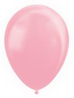 Globos Ballonnen pearl roze 30cm, 10st. - thumbnail