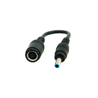 verloopstekker voor HP Female 7.4x5.0mm/ HP Male 4.5x3.0mm with center pin - thumbnail