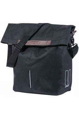 Basil city shopper - fietsshopper zwart 14-16l