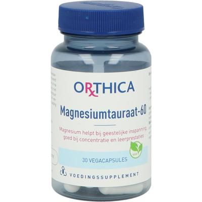Orthica Magnesiumtauraat-60 Capsules Orthica Magnesiumtauraat-60 Capsules