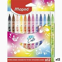 Set Viltstiften Maped Mini Cute Multicolour 12 Onderdelen (12 Stuks) - thumbnail