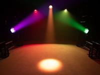 Eurolite LED PAR-64 COB RGBW 120W Zoom bk MK2 theater spot - thumbnail