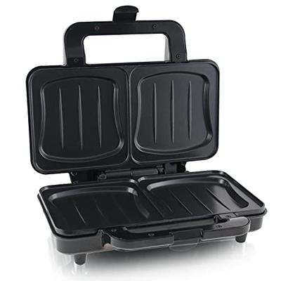 Emerio ST-109562.17 Tosti-IJzer RVS/Zwart Emerio ST-109562.17 Tosti-IJzer RVS/Zwart