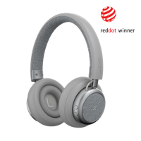 SACKit TOUCHit Hoofdtelefoons Bedraad en draadloos Hoofdband Oproepen/muziek Micro USB Bluetooth Zilver - thumbnail