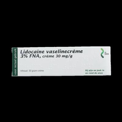 Lidocaine vaselinecreme 3% 5 x 30 gram 150 Gram