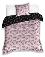 Animal Pictures Dekbedovertrek Tigers roze - Katoen - thumbnail