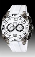 Horlogeband Lotus 15791-1 Rubber Wit 22mm - thumbnail