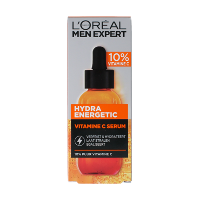L'Oreal Paris Men expert hydra energetic serum vit C 30 Milliliter L'Oreal Paris Men expert hydra energetic serum vit C 30 Milliliter