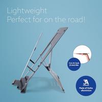 Notebook-standaard R-Go RGORIDOCBL Aluminium - thumbnail