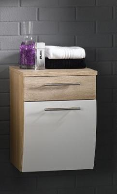 Lage badkamerkast Milan Eiken