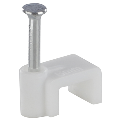 Q-Link Kabelclip | Plat | 6 mm | Wit - 54.213.12