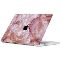 Lunso MacBook Pro 16 inch (2021-2024) cover hoes - case - Marble Finley - thumbnail