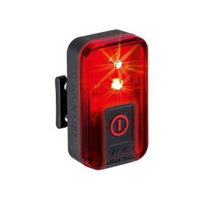 Busch & Muller Vdo eco light red rl usb achterlicht li-on accu aan /uit