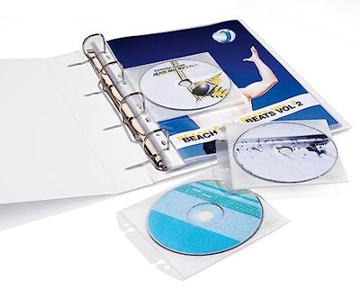 Durable CD/DVD-ordnerhoes 1 CD/DVD/Blu-Ray PP Transparant 10 stuk(s) 522319 Durable CD/DVD-ordnerhoes 1 CD/DVD/Blu-Ray PP Transparant 10 stuk(s) 522319