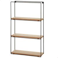 Planken Max Home Ijzer Hout MDF 30 x 50 x 10 cm (4 Stuks) - thumbnail