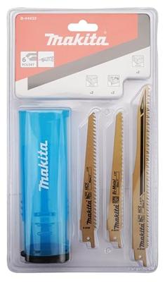 Makita reciprozaagbladenset - 6-delig - hout/spijker - B-44432