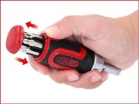 KS Tools 159.2025 Ratelschroevendraaier 1/4 - thumbnail