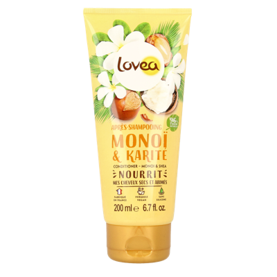 Lovea Conditioner Monoi & Shea 200 Milliliter Lovea Conditioner Monoi & Shea 200 Milliliter