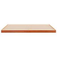Bedframe massief grenenhout wasbruin 200x200 cm - thumbnail