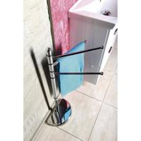 Handdoekhouder Sapho Hibiscus Vrijstaand 90.5 cm Chroom - thumbnail