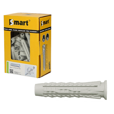 pgb-Europe SMART | Nylon universeelplug SMART "XUP" 8x40 | 100 st SM0XUPN00080040E