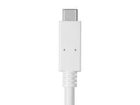 Monoprice Select Series USB-C kabel 3.1 2M US Kleur: wit - thumbnail