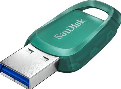 SanDisk Ultra Eco™ USB-stick 256 GB Groen SDCZ96-256G-G46 USB-A 3.2 Gen 1 SanDisk Ultra Eco™ USB-stick 256 GB Groen SDCZ96-256G-G46 USB-A 3.2 Gen 1