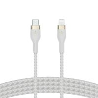 Kabel USB-C naar Lightning Belkin CAA011BT2MWH 2 m Wit - thumbnail