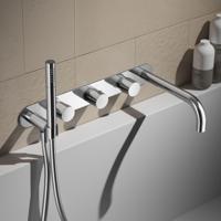 Hotbath Buddy Inbouw Bad Thermostaat Met 2 Stopkranen 062 - Chroom - thumbnail