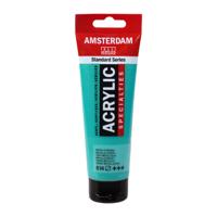 Royal Talens Amsterdam Standard Series Acrylverf Tube 120 ml - Metallicgroen 836 - thumbnail