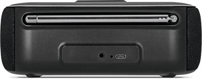 TechniSat DIGITRADIO BT 1 Radio DAB+, VHF (FM) AUX, Bluetooth Handsfreefunctie, Incl. microfoon, Wekfunctie, Oplaadbaar Zwart - thumbnail