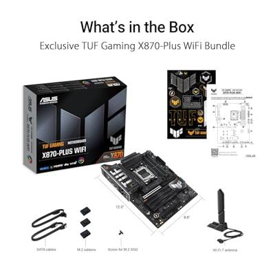 Moederbord - ASUS - TUF GAMING X870-PLUS WIFI