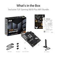 Asus ASUS TUF X870-PLUS Gaming WIFI (AM5) (D) Moederbord Socket AMD AM5 Vormfactor ATX Moederbord chipset AMD® X870 - thumbnail