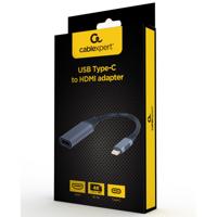 Cablexpert USB-C naar HDMI adapter kabel 15cm - 9530406 - thumbnail